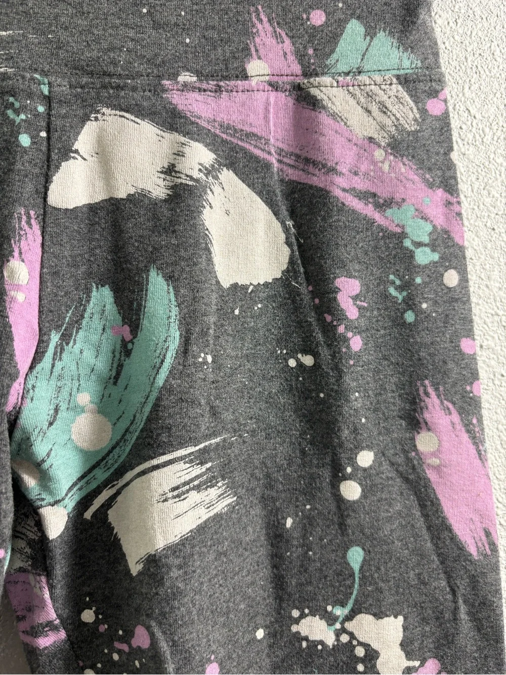 Girl’s Justice Splatter Paint Design Leggings Size 14/16